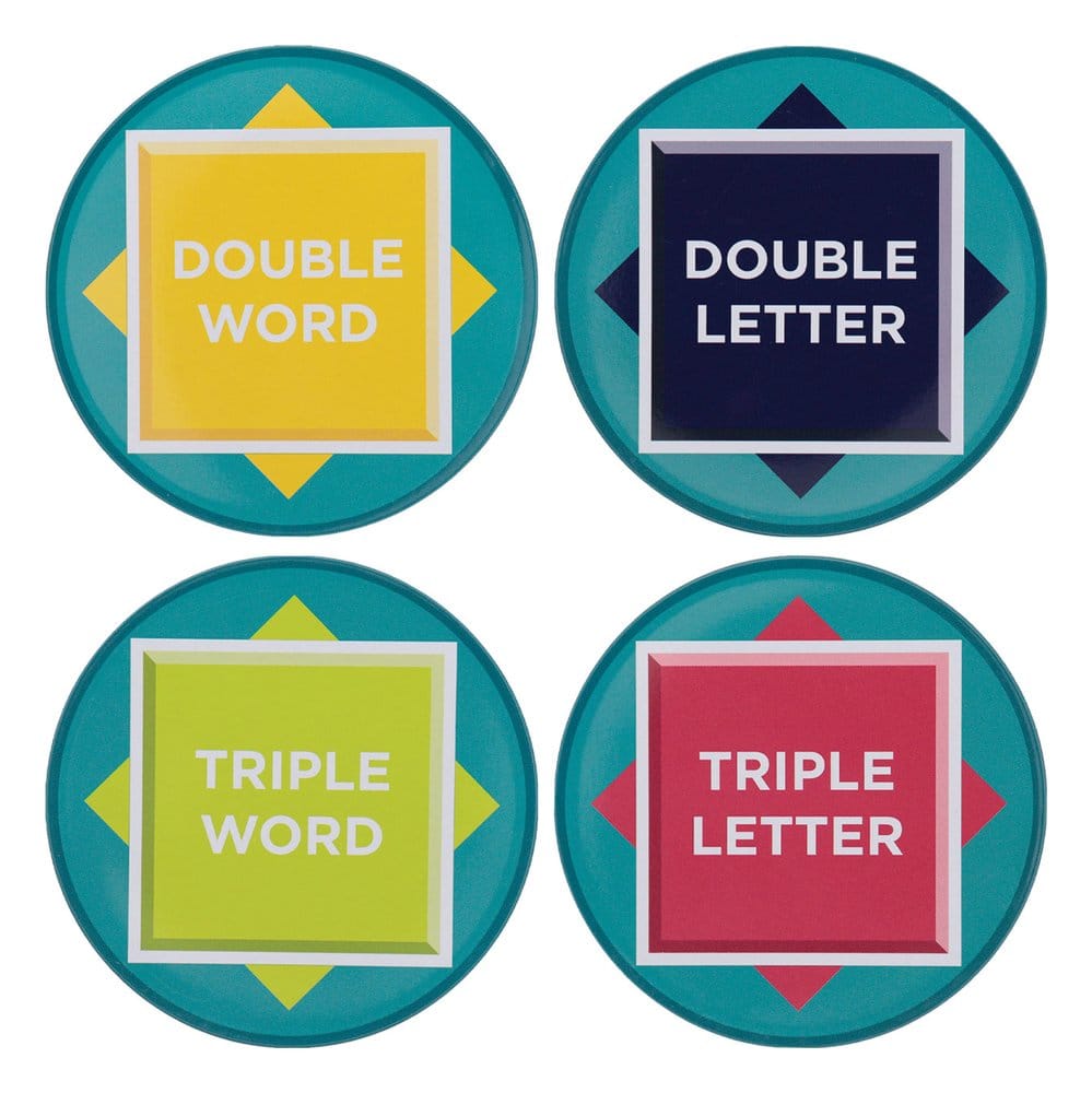 Scrabble Pack de 4 Posavasos Frikytopia
