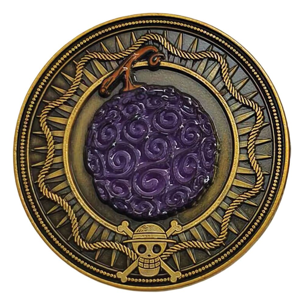 One Piece Moneda Gum Gum Coin Limited Edition 4 cm Frikytopia