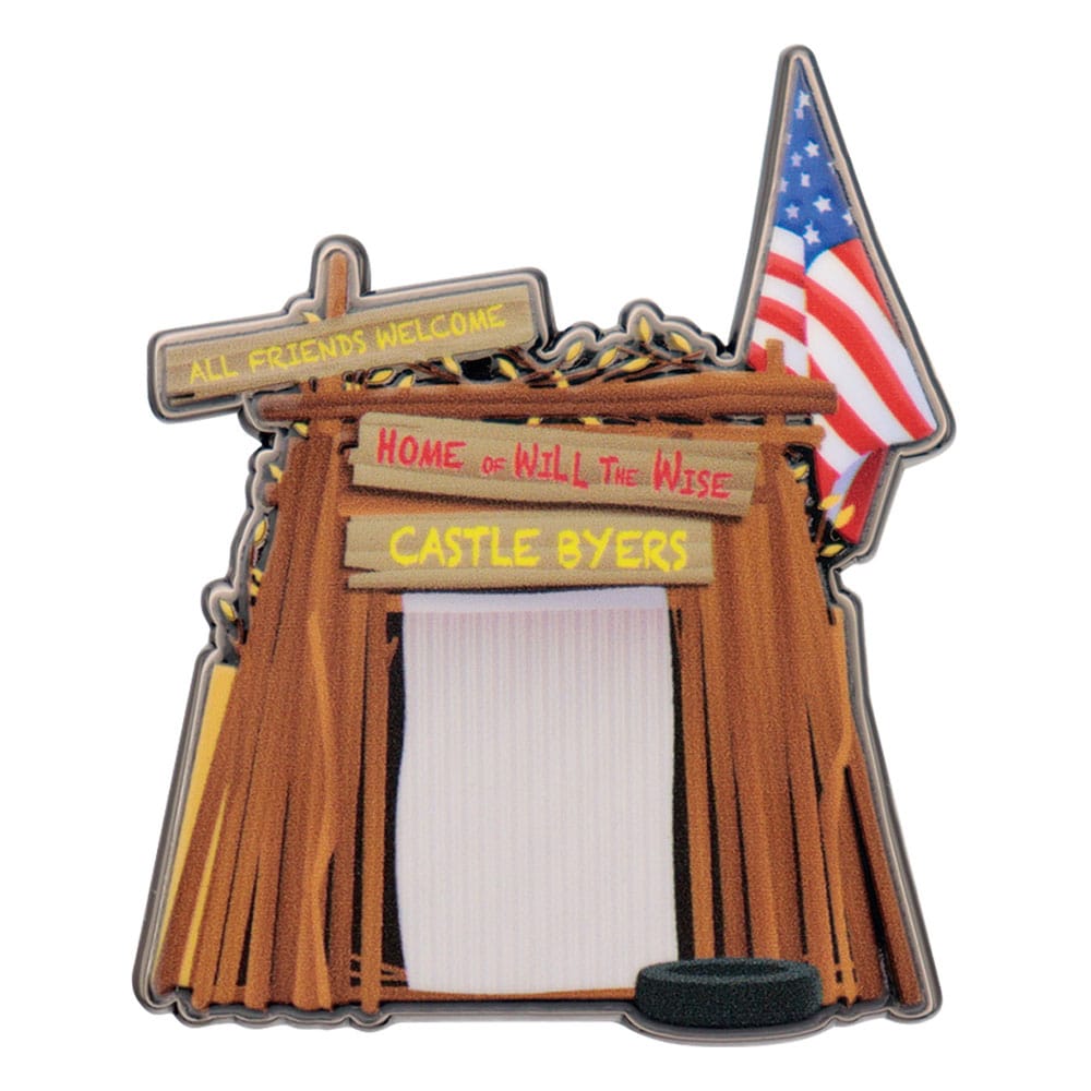 Stranger Things Chapa Castle Byers Limited Edition Frikytopia