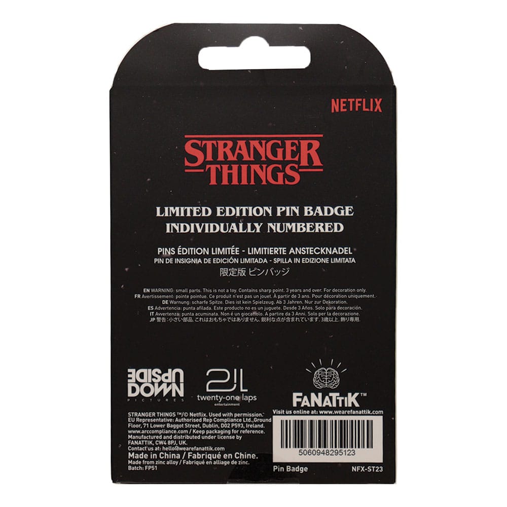 Stranger Things Chapa Castle Byers Limited Edition