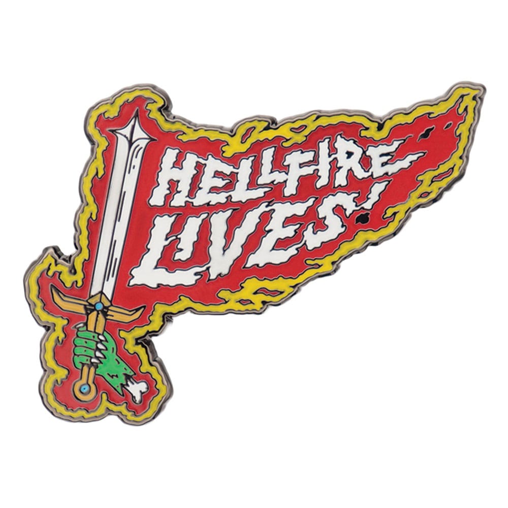 Stranger Things Chapa Hellfire Lives Limited Edition Frikytopia