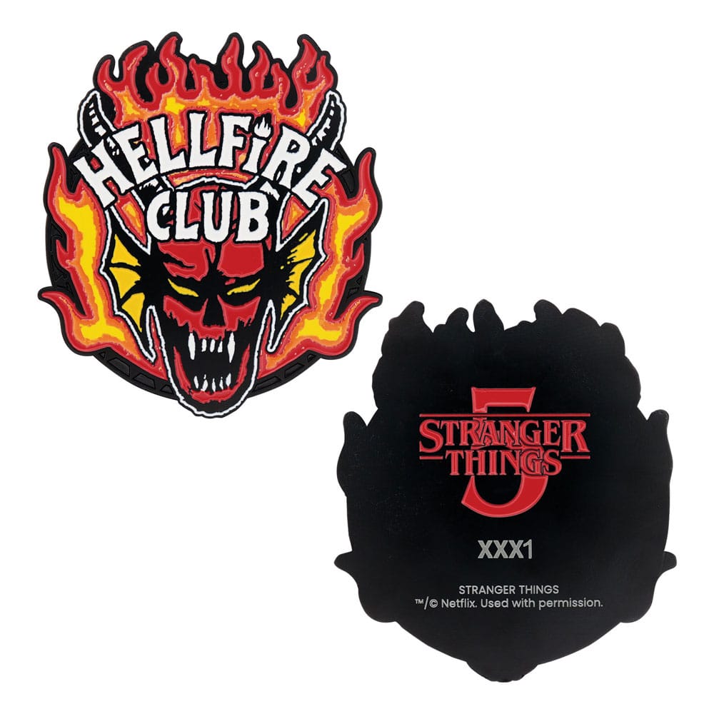 Stranger Things Medallón Hellfire Club Limited Edition Frikytopia
