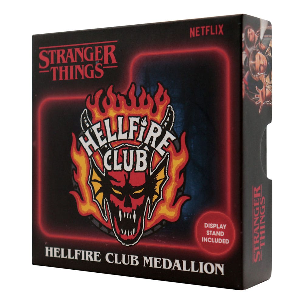 Stranger Things Medallón Hellfire Club Limited Edition