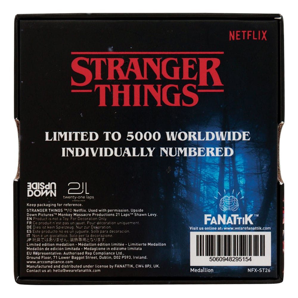Stranger Things Medallón Hellfire Club Limited Edition