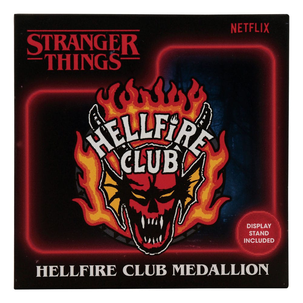 Stranger Things Medallón Hellfire Club Limited Edition