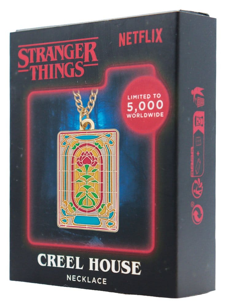 Stranger Things Collar Creel House Window Limited Edition 3 x 2 cm
