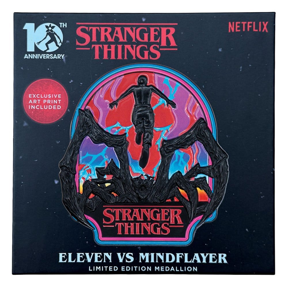 Stranger Things Medallón Eleven & Mind Flayer Limited Edition