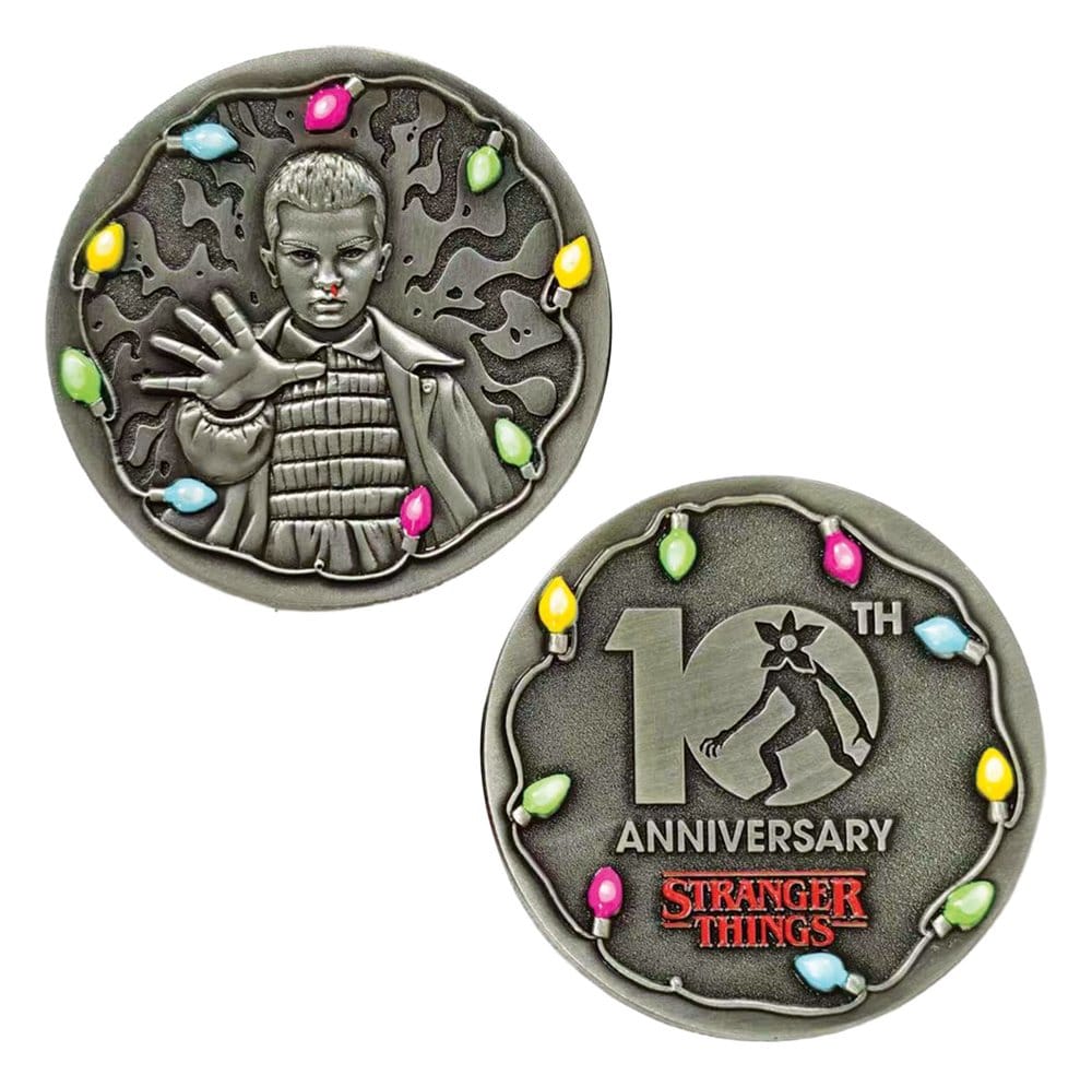 Stranger Things Moneda 10th Anniversary Eleven Limited Edition