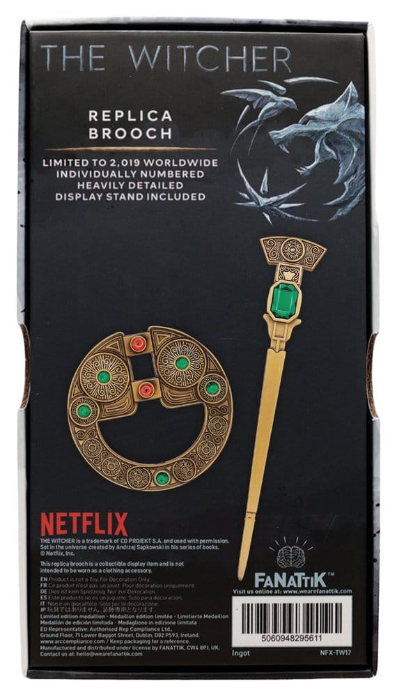 The Witcher Réplica 1/1 Renfri's Brooch