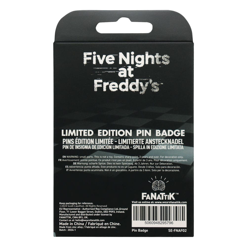 Five Nights at Freddy´s Chapa Fazbear Entertainment Limited Edition