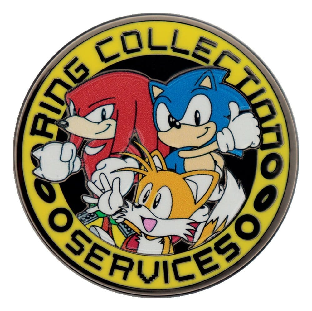 Sonic - The Hedgehog Chapa Sonic, Tails, Knuckles Limited Edition Frikytopia
