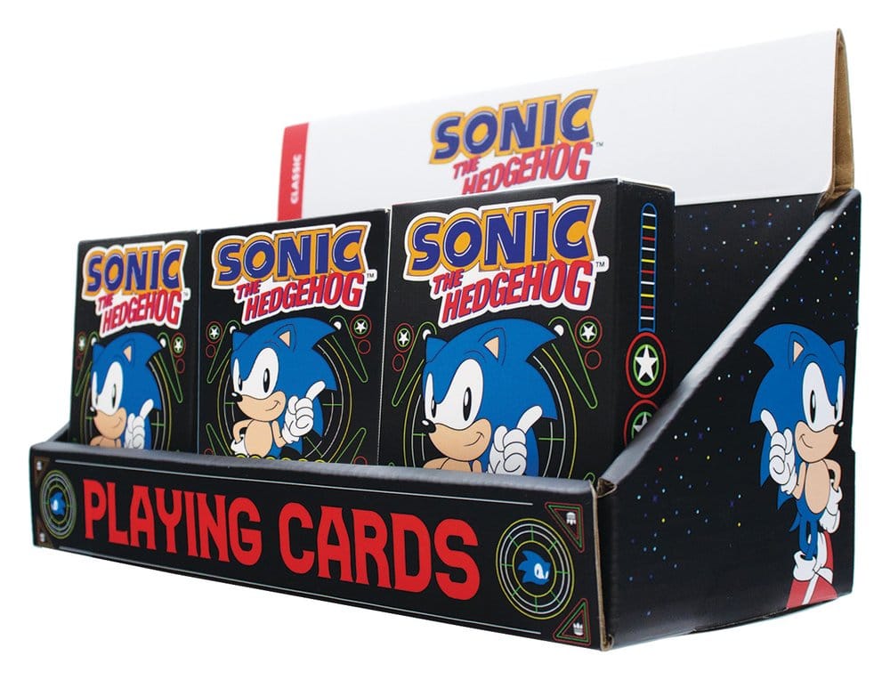 Sonic the Hedgehog Juego de Cartas Expositor (12 Paquetes)