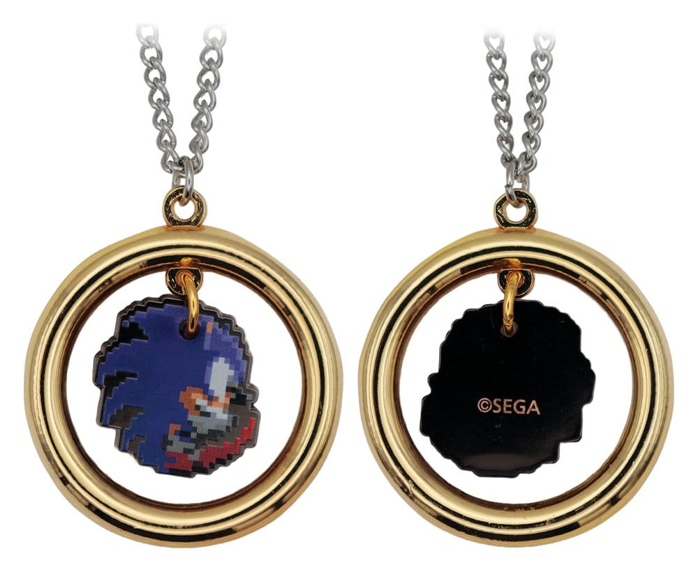 Sonic - The Hedgehog Collar con Colgante Ring