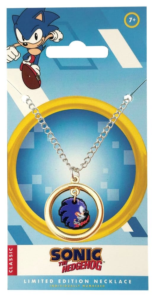 Sonic - The Hedgehog Collar con Colgante Ring