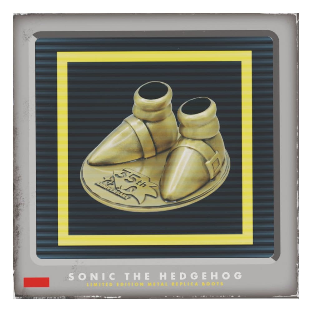 Sonic the Hedgehog Réplica 35th Anniversary Metal Boot Limited Edition
