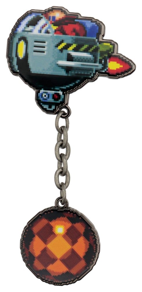 Sonic - The Hedgehog Chapa Dr. Eggman Egg Mobile Chained Frikytopia