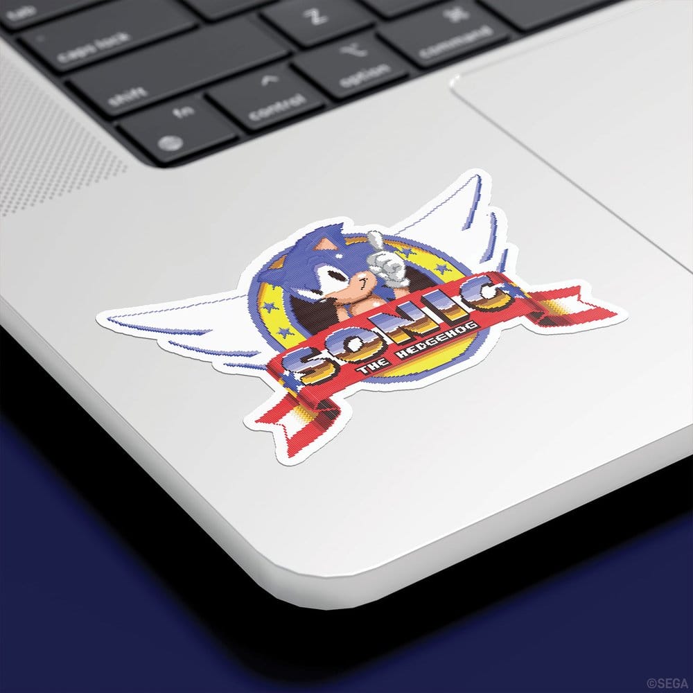 Sonic - The Hedgehog Pegatina Tech