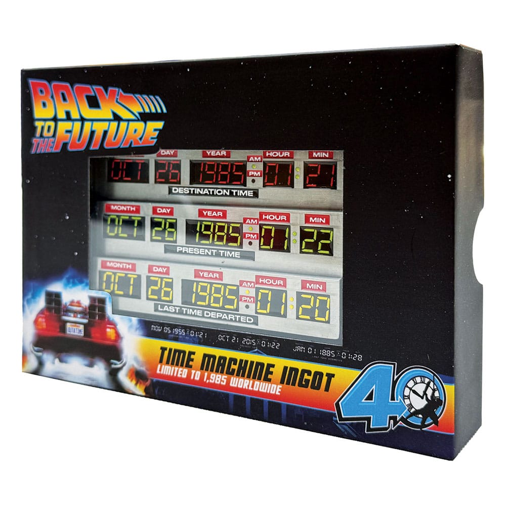 Regreso al futuro Lingote 40th Anniversary Time Circuits Limited Edition
