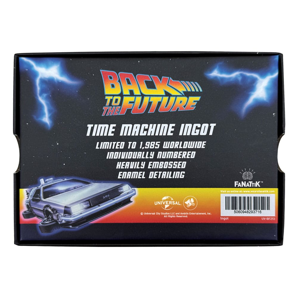 Regreso al futuro Lingote 40th Anniversary Time Circuits Limited Edition
