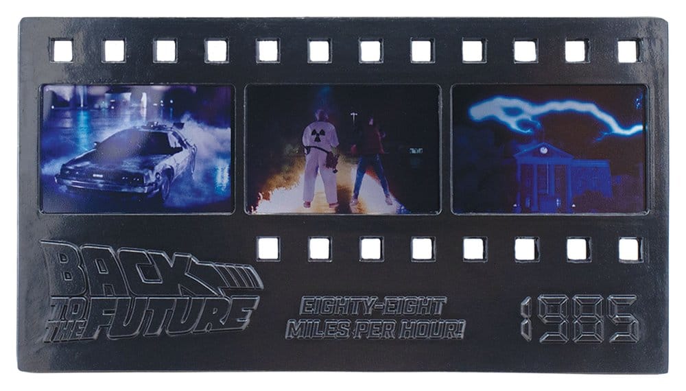 Regreso al Futuro Lingote Tira de película de metal coleccionable Edición Limitada Frikytopia