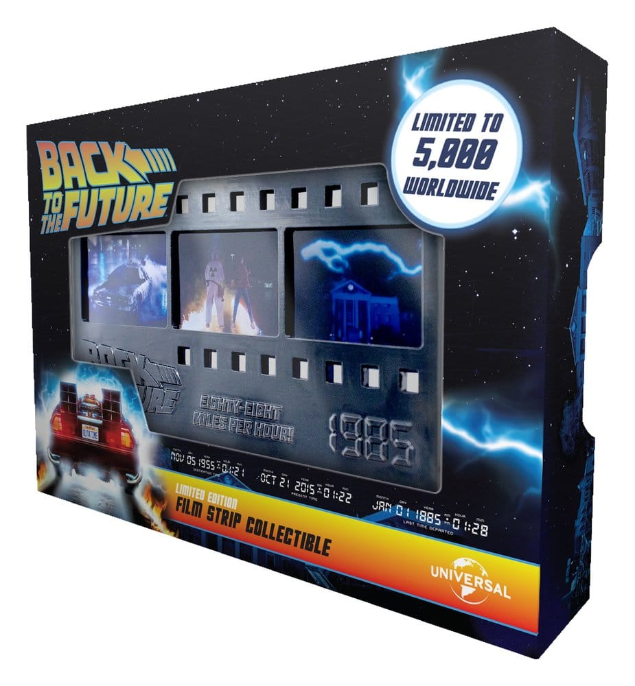 Regreso al Futuro Lingote Tira de película de metal coleccionable Edición Limitada
