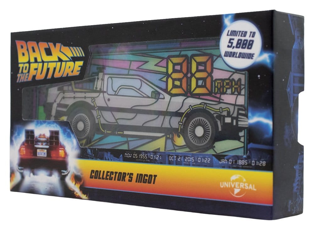 Regreso al Futuro Lingote Estilo vidriera Edición Limitada