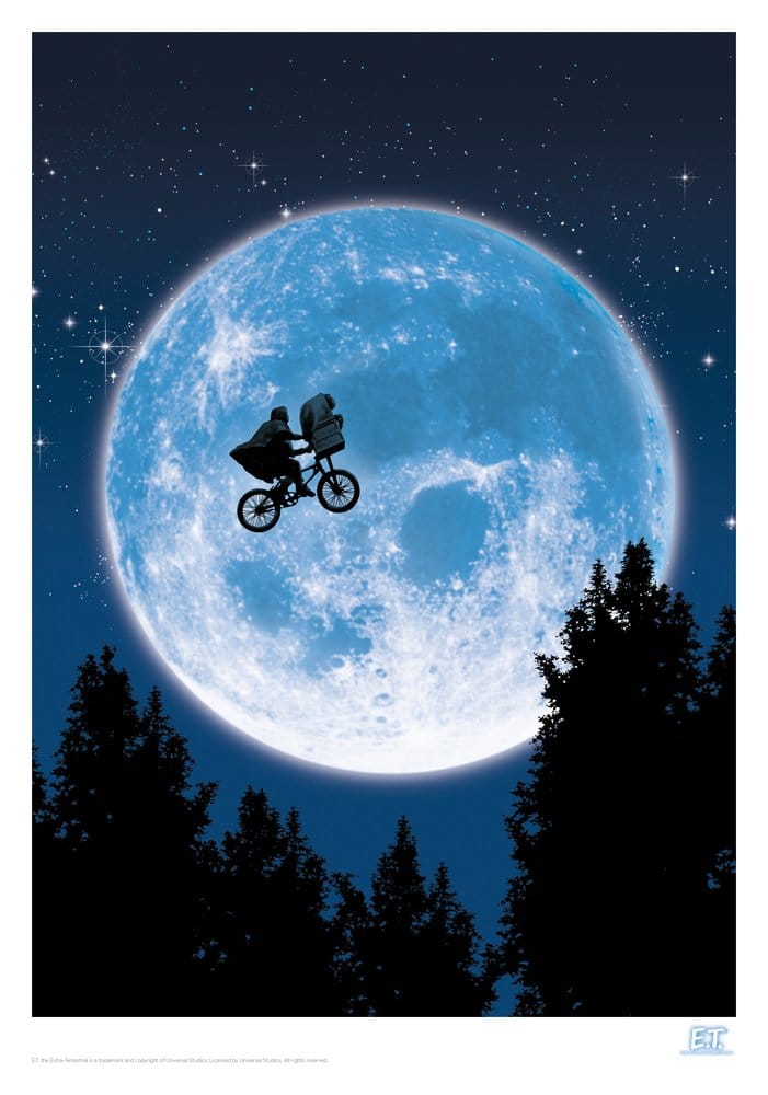 E.T., el extraterrestre Litografia Ver. A Limited Edition 30 x 47 cm Frikytopia