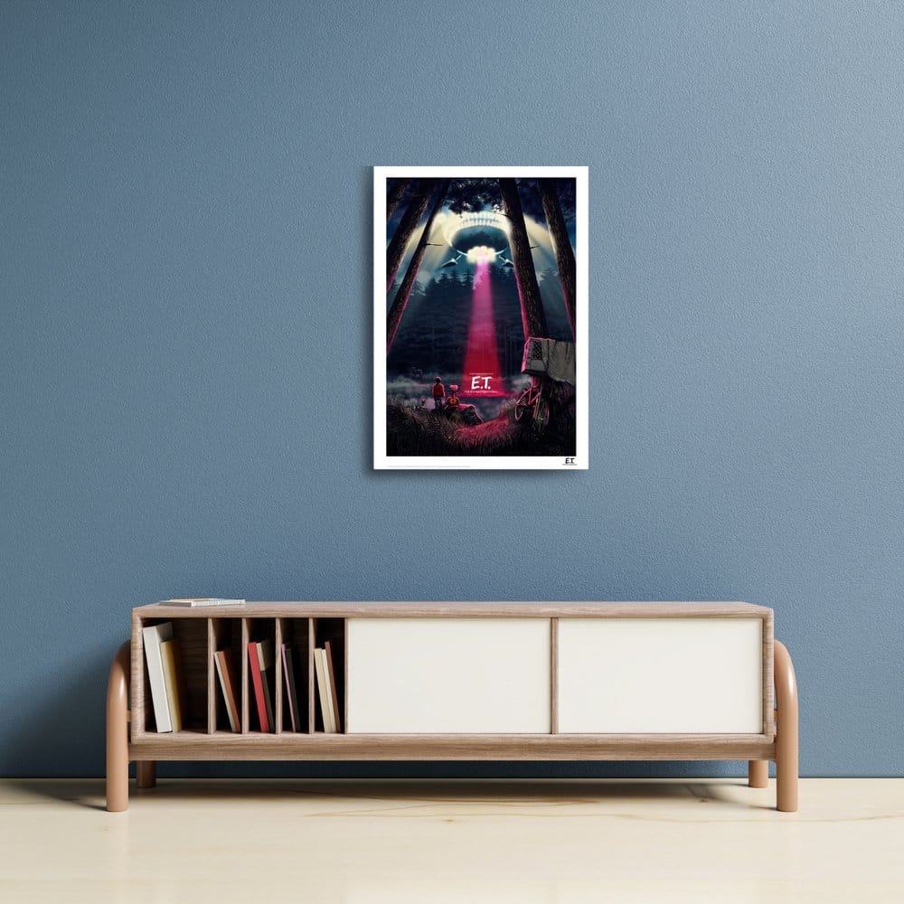 E.T., el extraterrestre Litografia Ver. B Limited Edition 30 x 47 cm