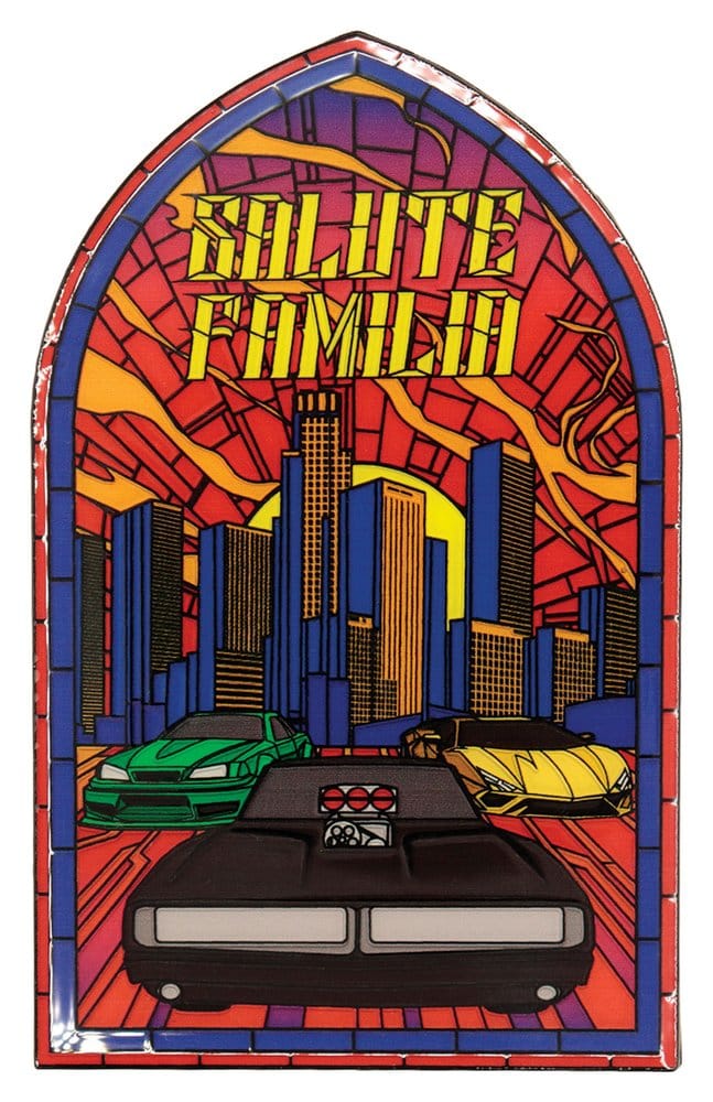 Fast & Furious Lingote Stained Glass Style Metal