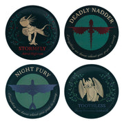 How to Train Your Dragon Pack de 4 Posavasos Dragon Printed Metal