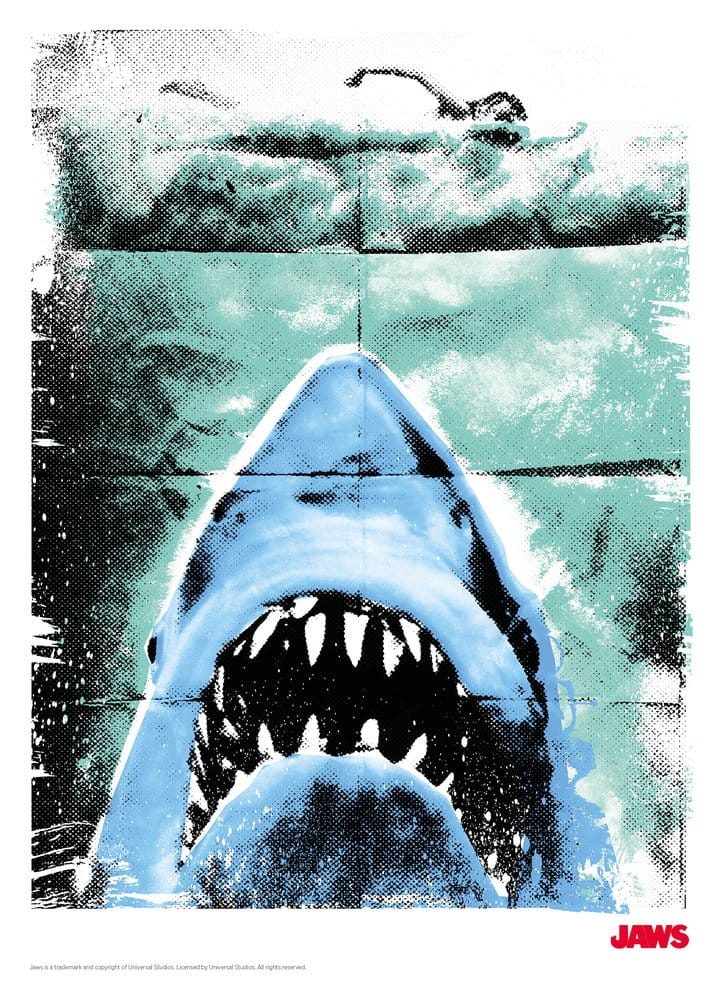 Tiburón Litografia Ver. C Limited Edition 28 x 41 cm Frikytopia