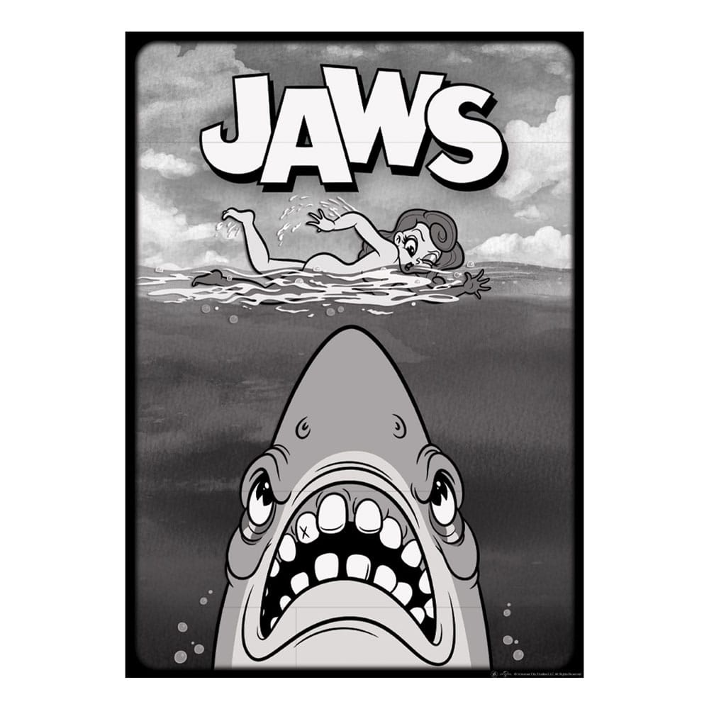 Jaws Litografia Limited Edition 42 x 30 cm Frikytopia