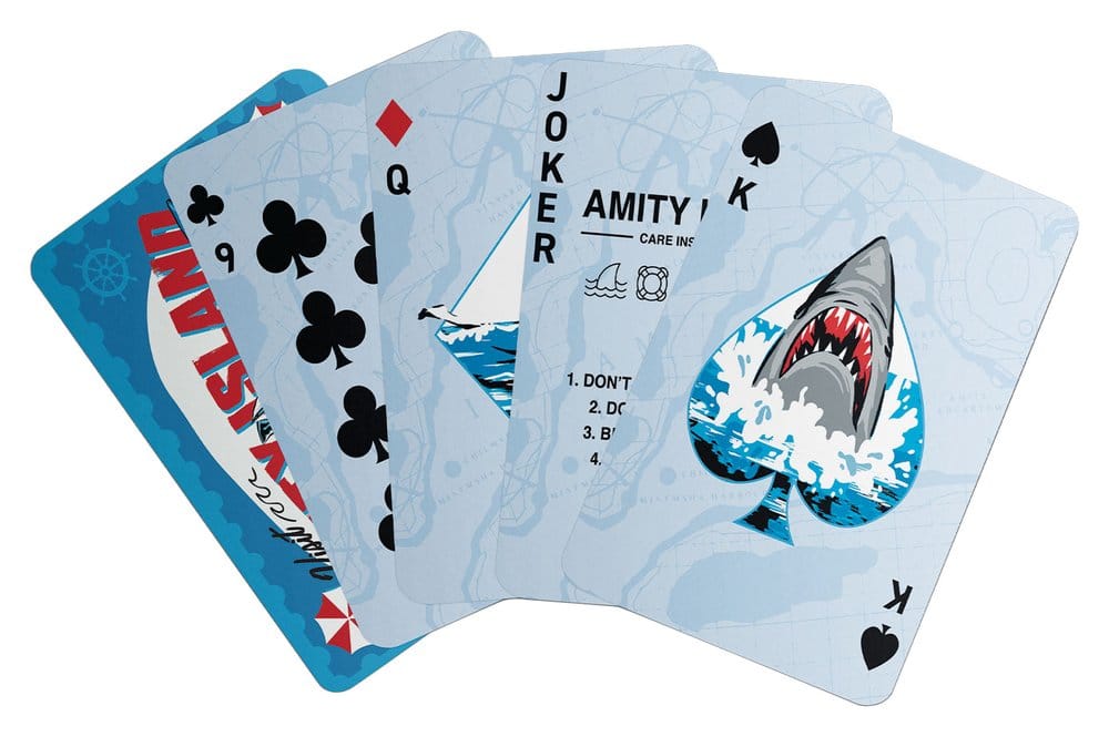 Tiburón Juego de Cartas Expositor (12 Paquetes)