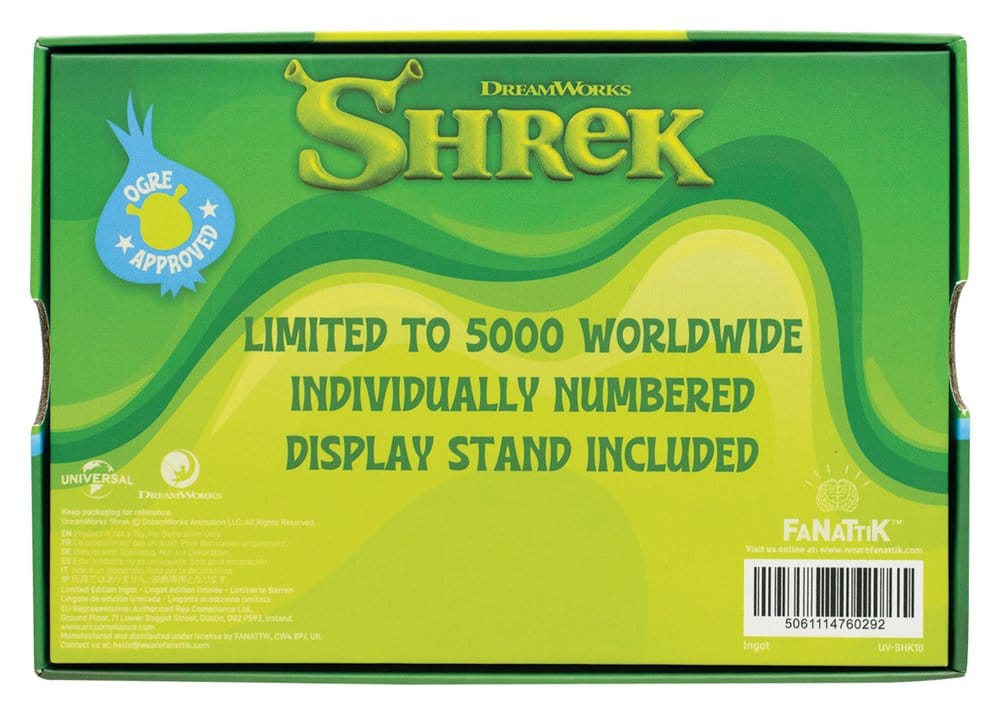 Shrek Réplica Metal Film Strip Limited Edition 12 cm