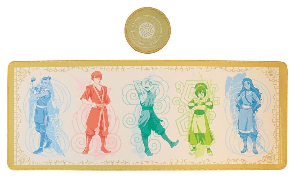 Avatar: la leyenda de Aang Vade Escolar & posavasos Elements