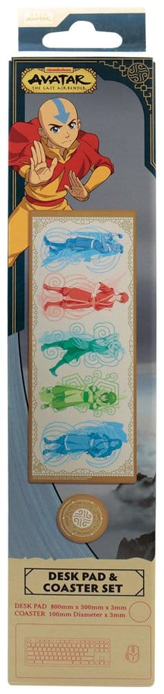 Avatar: la leyenda de Aang Vade Escolar & posavasos Elements