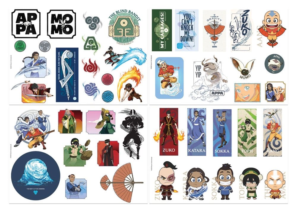 Avatar: la leyenda de Aang Pegatina Tech Frikytopia