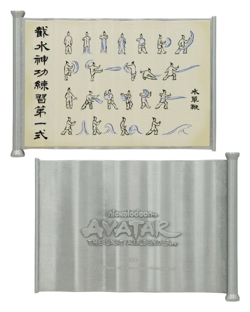 Avatar: la leyenda de Aang Réplica Waterbending Scroll