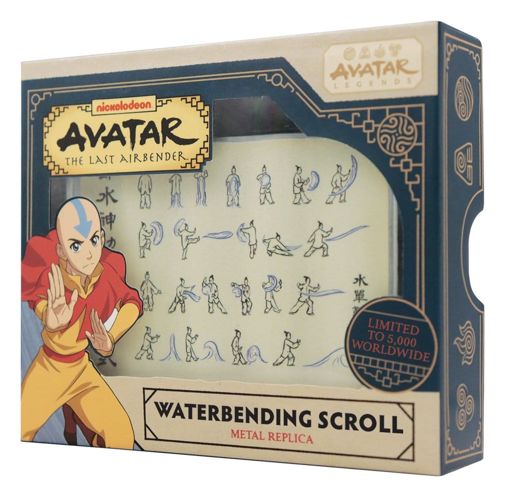 Avatar: la leyenda de Aang Réplica Waterbending Scroll