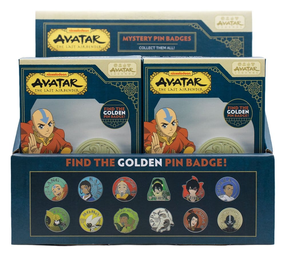 Avatar: La leyenda de Aang Chapas Misteriosa Expositor Caja Ciega (12)