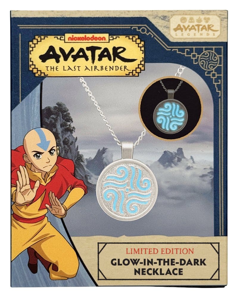 Avatar: La leyenda de Aang Collar Elementos que brillan en la oscuridad Edición Limitada