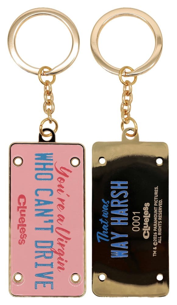 Clueless Llavero Matrícula Limited Edition