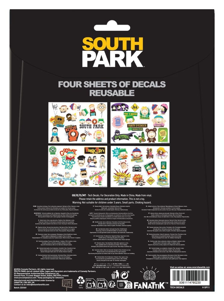 South Park Pegatina Tech