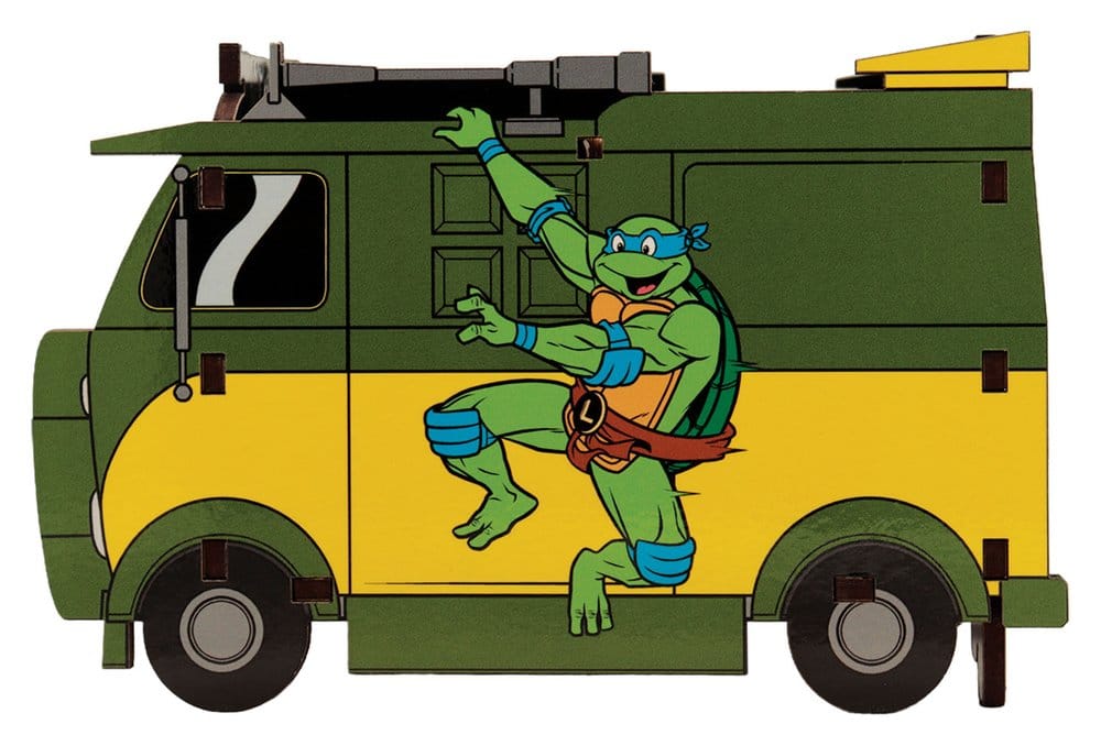 Tortugas Ninja portalápices Van 13 cm