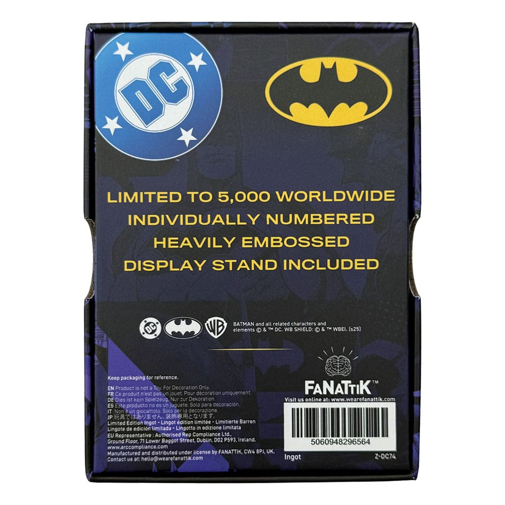 DC Comics Lingote Batman Armour Limited Edition