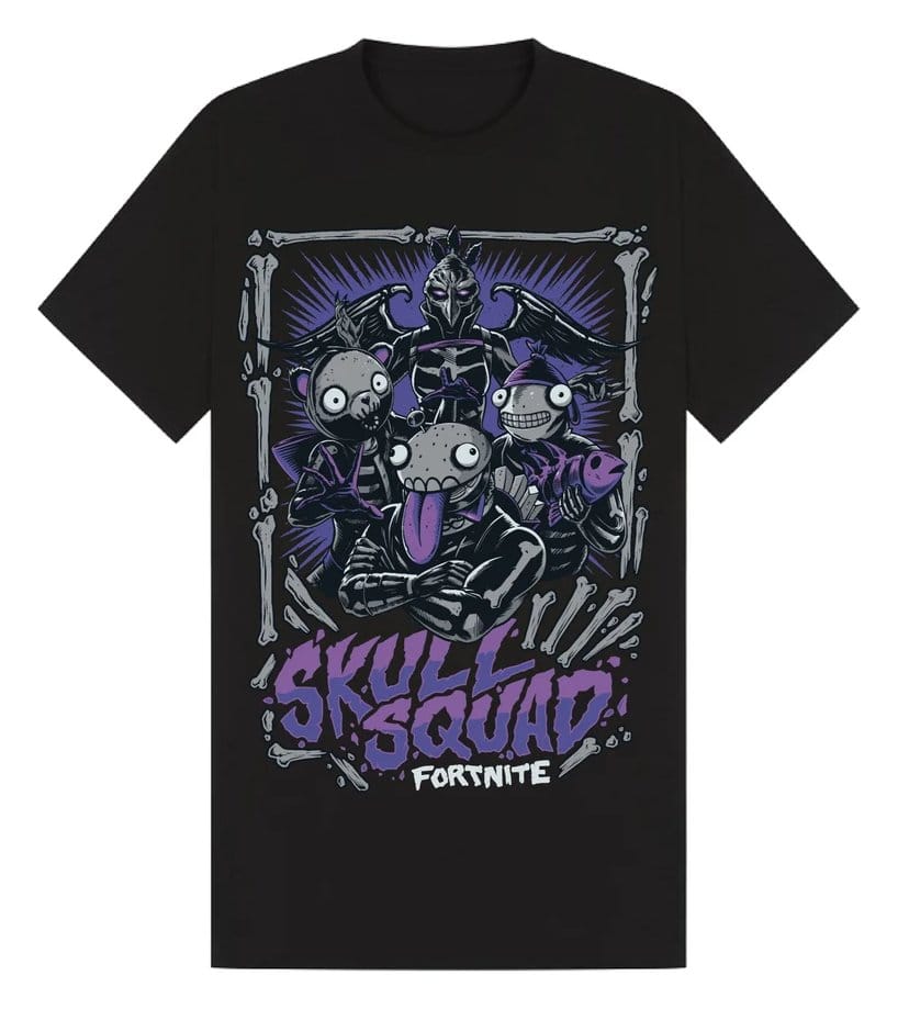 Fortnite Camiseta Skull Squad Talla L Frikytopia