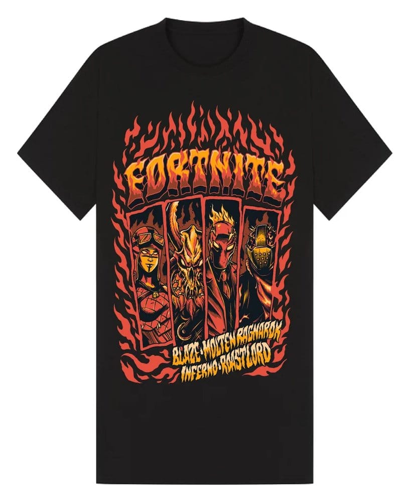 Fortnite Camiseta Blaze Talla L Frikytopia