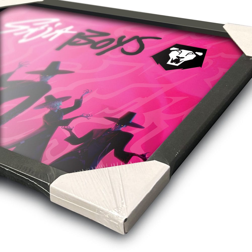 Las guerreras K-pop Póster Enmarcado Collector Print Saja Boys Idol