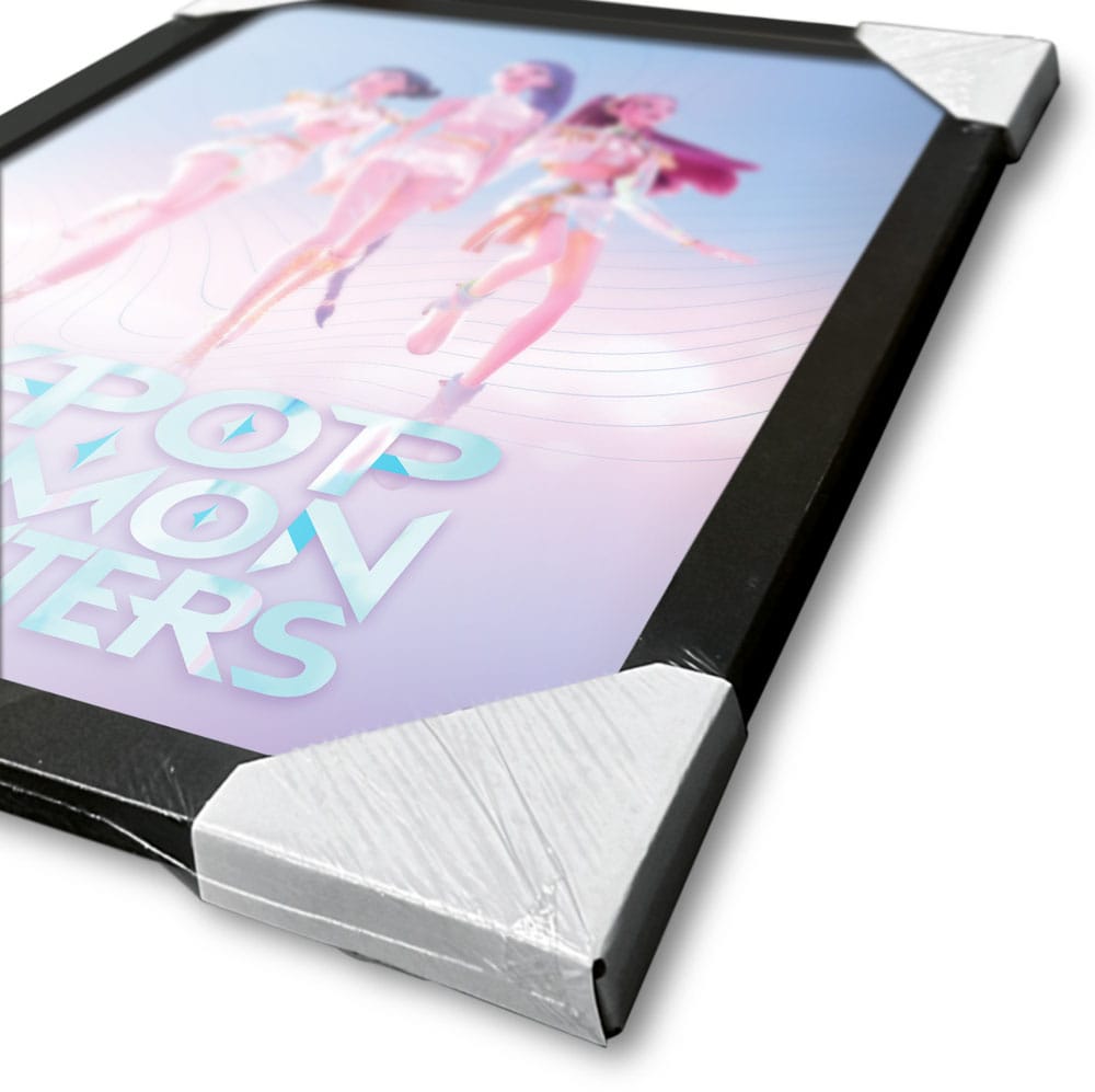 Las guerreras K-pop Póster Enmarcado Collector Print Trio
