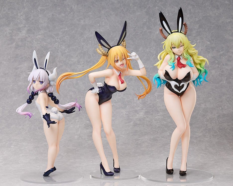 Miss Kobayashi's Dragon Maid Estatua PVC 1/4 Lucoa: Bare Leg Bunny Ver. 48 cm